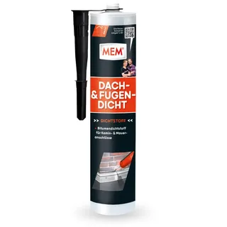 mem Dach- und Fugendicht lösemittelfreie Bitumenmasse Schwarz 300 g