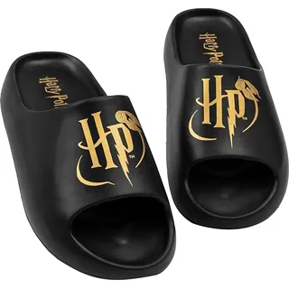 Harry Potter - Damen Badesandale NS7410 (37 EU) (Schwarz) - Schwarz