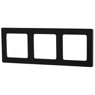Wandschild aus hochwertigem Kunststoff, designed in Deutschland und Frankreich mit 3 Schlüsseln in edlem Schwarz - Perfekt um Ihre Räume stilvoll zu modernisieren.