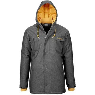 Spalding Logo Jacke - Jeans / Orange - 3XL