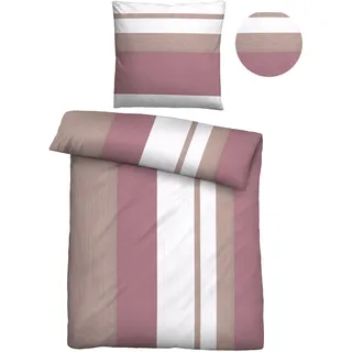 Castell Bettwäsche Thermo-Fleece - 155x220 cm, mit 1 Kissen) + 155x220 cm, mit 1 Kissen