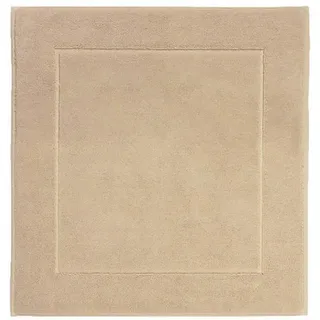 Aquanova Badematte , Goldfarben , Textil , Uni , rechteckig , 60x60 cm , für Fußbodenheizung geeignet, rutschhemmend , Heimtextilien, Badtextilien, Badematten