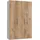 Drehtürenschrank Level by fresh to go 150 x 236 x 58 cm Weiß
