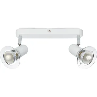 Deckenstrahler Casaca 2-flammig Weiß ca. 26 cm