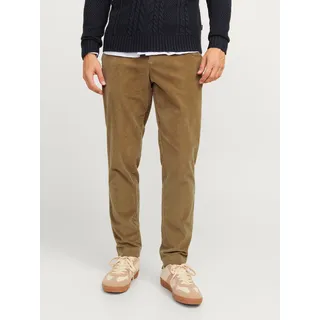 Jack & Jones Cordhose »JPSTACE JJCORDUROY CHINO SN«, braun