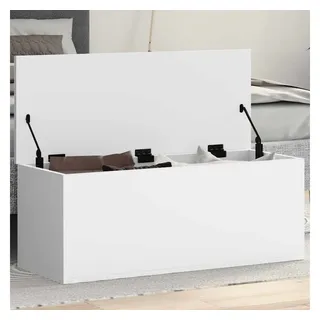 vidaXL Truhe 90 x 35 x 35 cm 1-tlg. weiß
