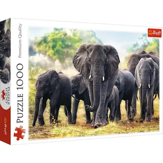 Trefl, Puzzle, Schlafender Löwe, 1000 Teile, Premium Quality, für Erwachsene und Kinder ab 12 Jahren