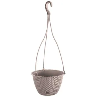 Runde Schule 4.8L Protecast Spapplafy Runde W von Mocca -Farbkunststoff, Ø27 x 16,6 cm