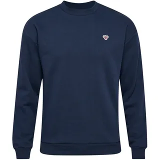 Hummel Unisex Pullover hmlLOOSE BEE Crewneck 225347-7459 S - Dress Blue - S
