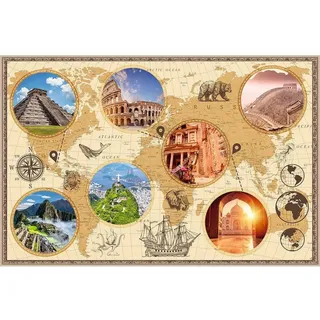 Ravensburger 3000-teiliges Puzzle: Wunder der modernen Welt