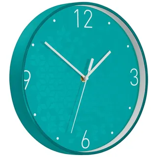 Leitz Wanduhr WOW 30 cm 32.5 x 31.1 cm blau