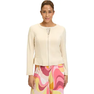Betty Barclay Blazer-Jacke mit Reißverschluss in grau, | Gr.: 42