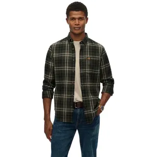 Superdry Langarmhemd Grün M