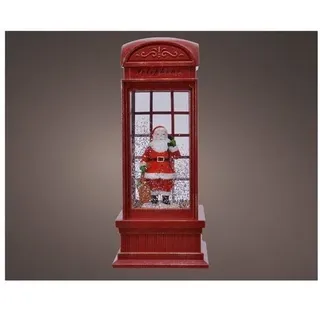 Gegenstand Weihnachtlich Kaemingk Cabinatelefonica Mit Lichter Und Musik Rot,