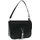 Borsa Donna Schultertaschen Polyurethan Black