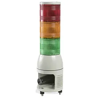 Schneider Electric XVC1M3HK Signalsäule 100 mm 100..240 V Sirene – Dauerlicht/Blitzlicht LED,grün/orange/rot