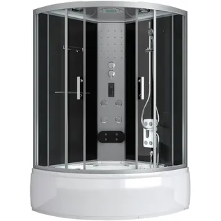 SANOTECHNIK Dampfdusche Sanotechnik Salsa CS20 120x120x227 cm anthrazit hell
