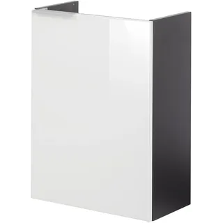 Fackelmann Waschbeckenunterschrank 44 x 60 x 24,3 cm Weiß
