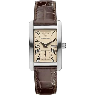 Emporio Armani Herrenuhr Leder 22 mm AR0154