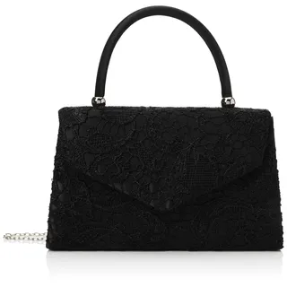 Swankyswans Jena Clutch Leather Black