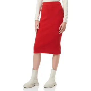 COBIE Damen Strickrock 11025469-CO01, ROT, M/L