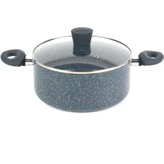 Russell Hobbs Nightfall Stone Kochtopf 24 cm rund