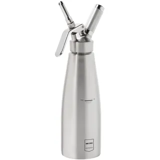 METRO Professional Sahnespender 1L, Edelstahl,  ̄ 9.3 x 32.3 cm, Silber