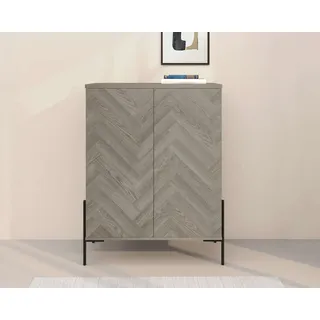 OTTO home Highboard Eadwine 90 x 120 x 38 cm Beige