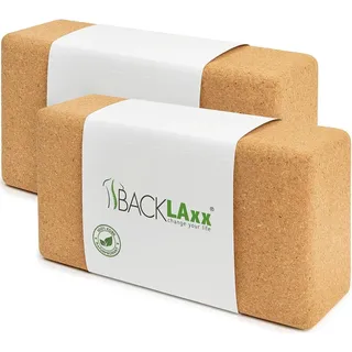 BACKLAxx BACKLAxx® Yoga Block Kork Set 2 St