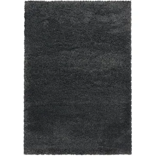 Ayyildiz FLUFFY 3500 Hochflorteppich 120 x 170 cm Grau