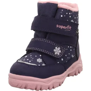 superfit HUSKY1 Klettstiefel Blau/Rosa 20