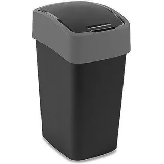Curver Flip Bin 25 l schwarz/grau