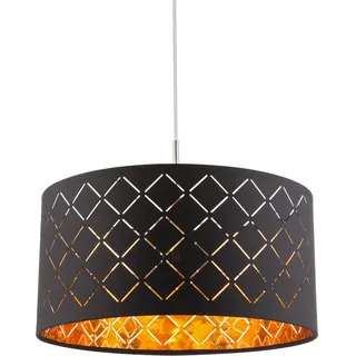 GLOBO CLARKE 0-flg. 40 cm halbkugelförmig gold, schwarz