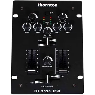 Thornton DJ-3053-USB - DJ-Mixer und USB-Schnittstelle