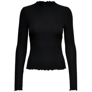 Only Langarmshirt ONLEMMA L/S HIGH NECK TOP« ONLY black S (36)