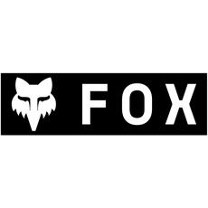 Fox Corporate Logo 7" [Blk]