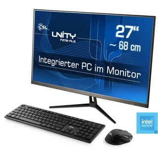CSL Unity F27-ALS N200 27" Full HD Intel Core N200 2,0 GHz 32 GB RAM 2 TB SSD Intel UHD Graphics Windows 11