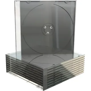 MediaRange BOX21-M CD-Slimcase mit schwarzen Tray 50 St.