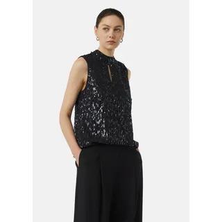 Comma, Bluse, schwarz, 36