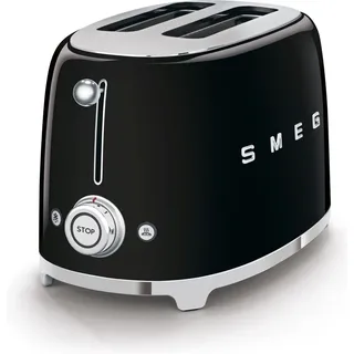 Smeg Toaster Schwarz