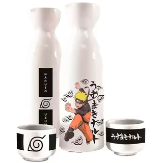 Just Funky Naruto Sake-set - Multicolour