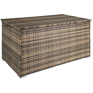 Tectake Auflagenbox Oslo 145 x 82,5 x 79,5 cm Naturfarben