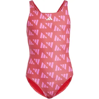 adidas V Back Badeanzug Rot/Pink 152