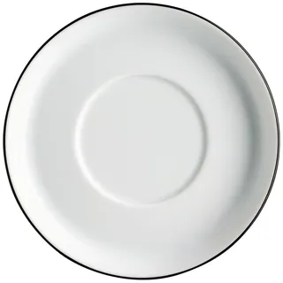 Arzberg Cucina Basic Colori Black Kombi-Untertasse 15 cm