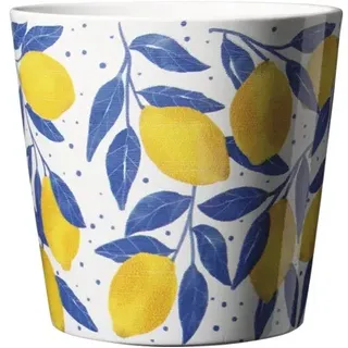 Blumentopf Soendgen Dallas Lemon blue Keramik Ø 14 cm H 13 cm