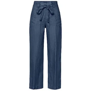 BRAX Damen Style Maine Pure Linen Hose, Indigo, 29W / 30L EU