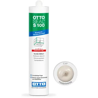 Otto-Chemie Premium-Sanitär-Silikon 300ml C69 fugenweiss