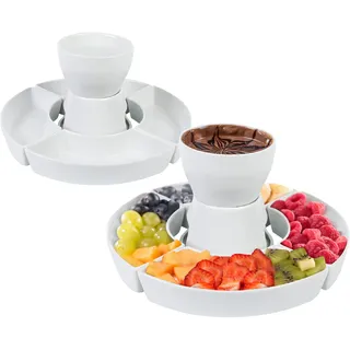 axentia 133888 Schokoladen-Fondue, Dolomit