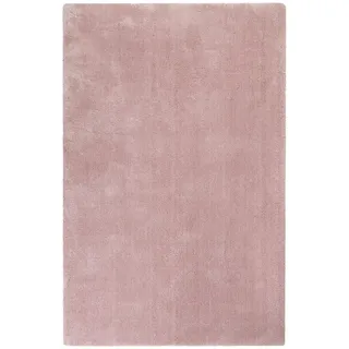 Esprit Relaxx Hochflorteppich 200 x 290 cm rosa/creme