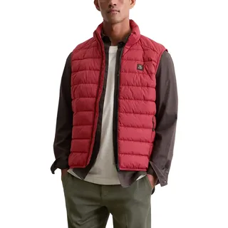 Marc OߴPolo Herren Steppweste mit Stehkragen leicht, Rot (Light Carmine), M